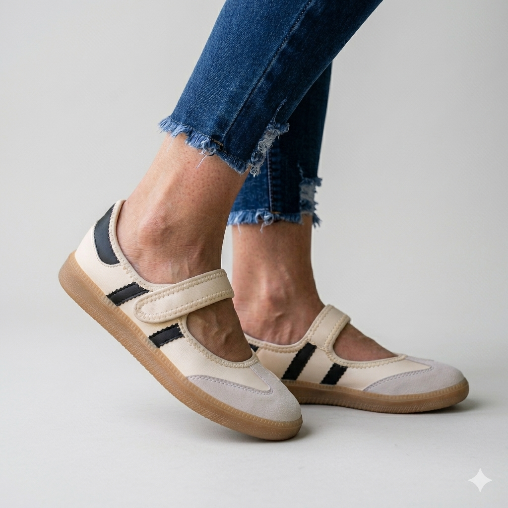 Valerina Jane tipo samba Latte negro