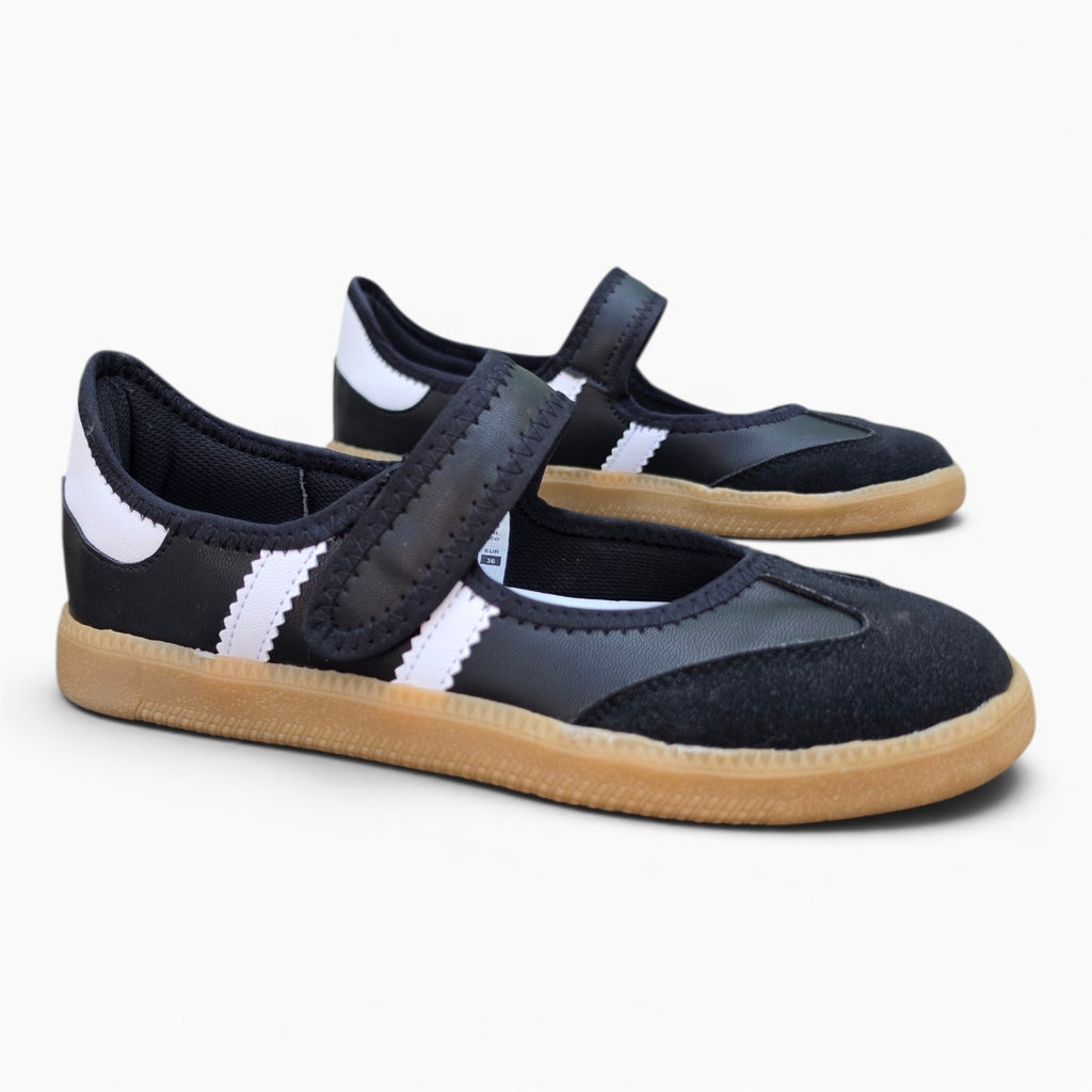Valerina Jane tipo samba Negro blanco