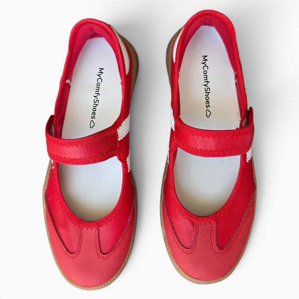 Valerina Jane tipo samba Rojo