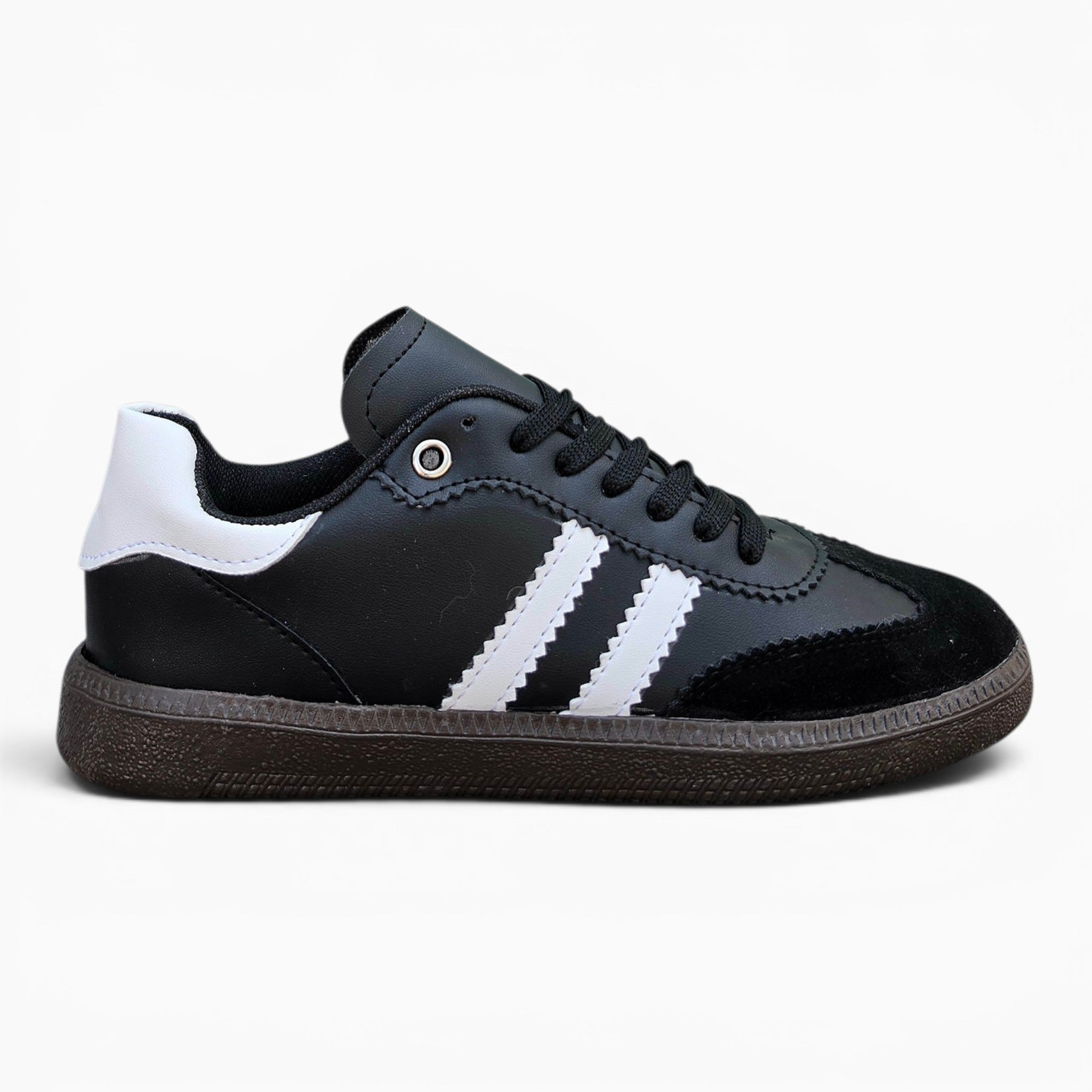 Comfy tipo samba Negro blanco