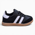 Comfy tipo samba Negro blanco