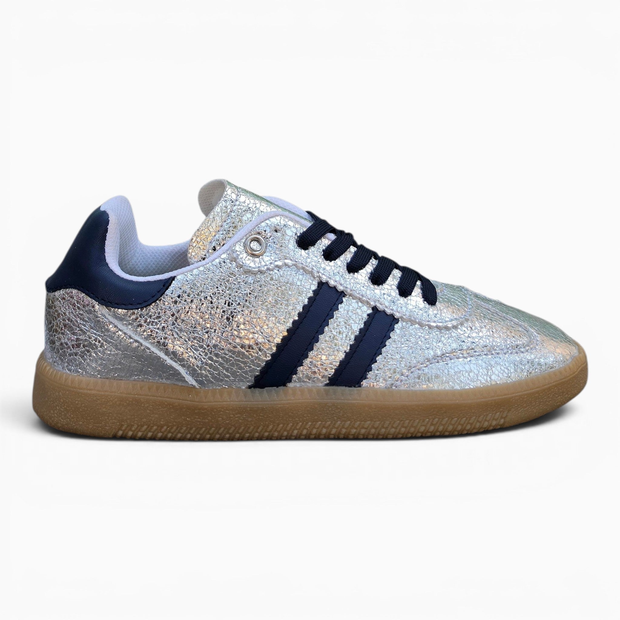 Comfy tipo samba Plata marino