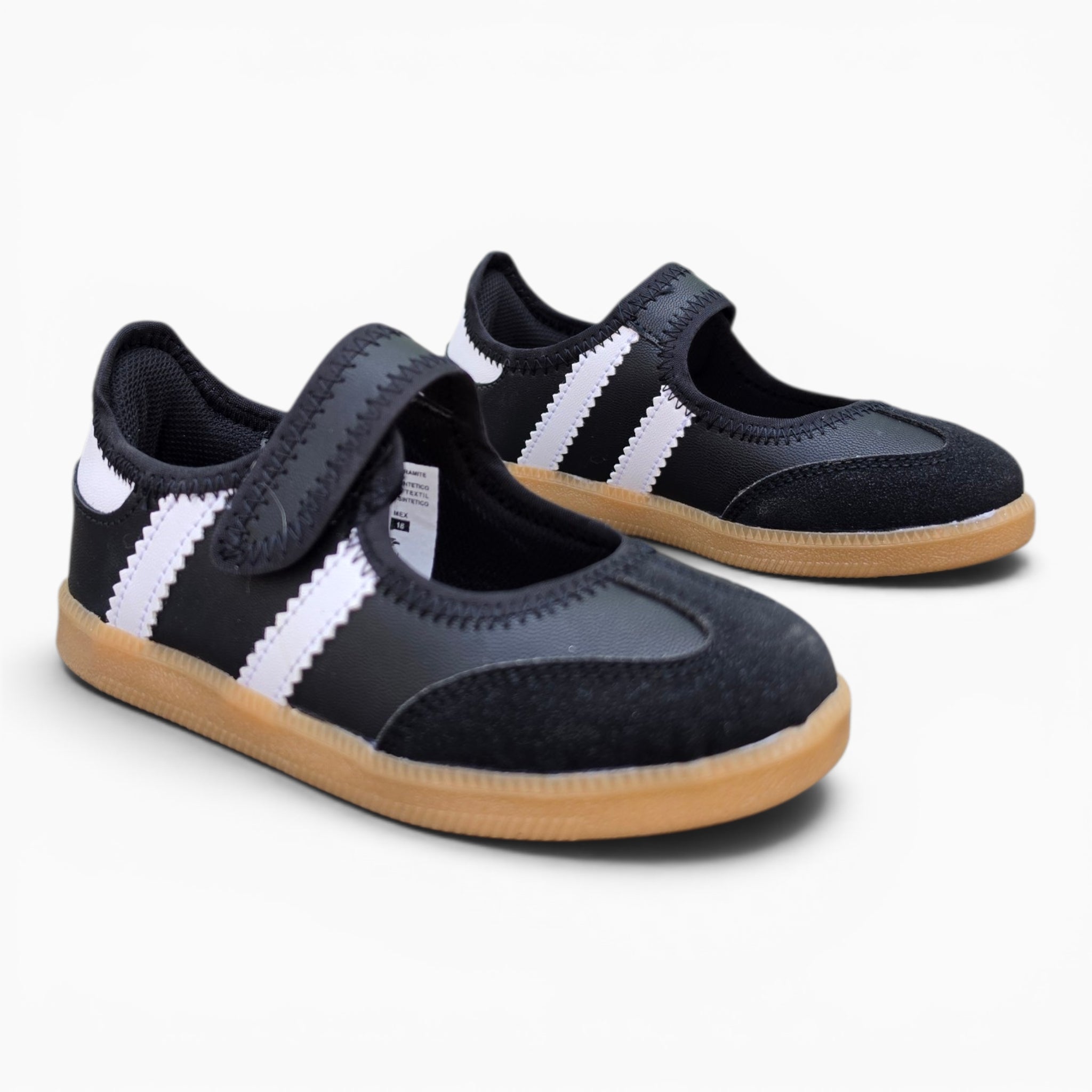 Valerina Jane tipo samba Negro blanco